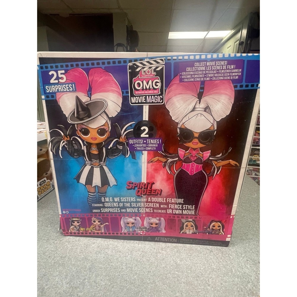 LOL Surprise LOL Surprise OMG Movie Magic Spirit Queen Fashion Doll 25 Surprises